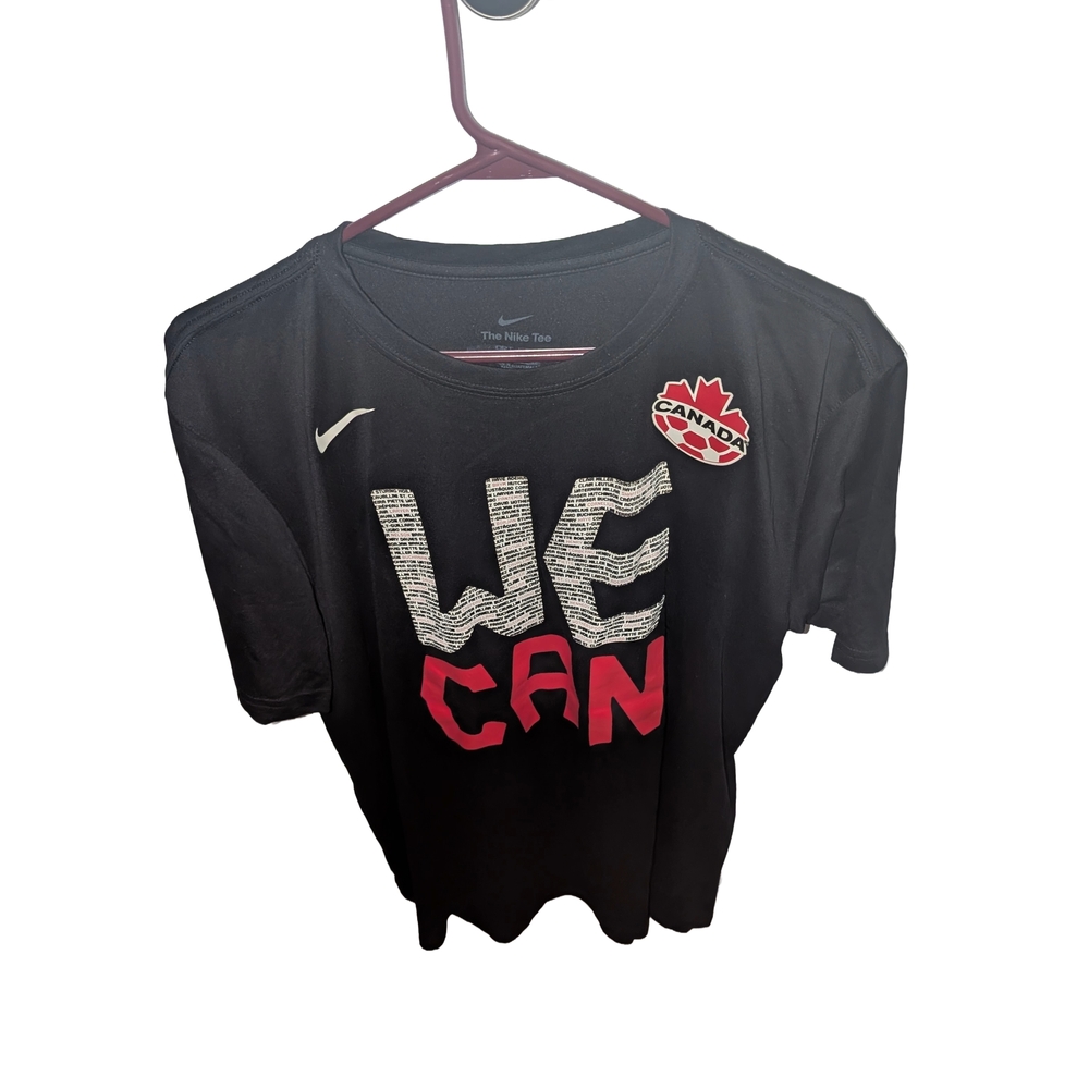 Men's Canada Soccer We Can T-shirt
